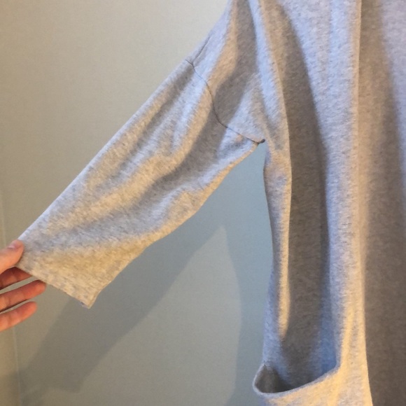 Light Gray Long Cardi - Picture 3 of 6